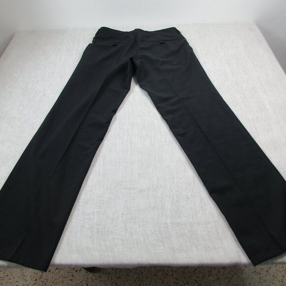 HUGO BOSS Dress Pants Mens 46 Dark Gray Formal Classic Fit Mid-Rise Straight Leg - Picture 9 of 9